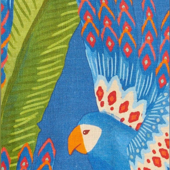 NWT Farm Rio linen wrap dress - Picture 2 of 3